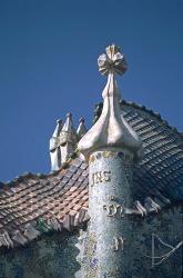 Antonio Gaudi's Cassa Batilo, Barcelona, Spain | Obraz na stenu