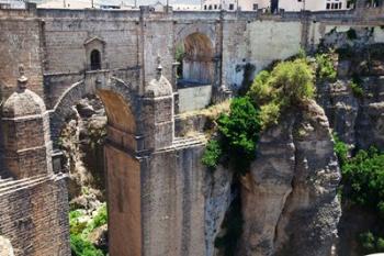 Spain, Andalusia, Ronda Puente Nuevo bridge above El Tajo gorge | Obraz na stenu