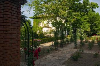 Entrance gate to Cordorniu Winery, Catalonia, Spain | Obraz na stenu