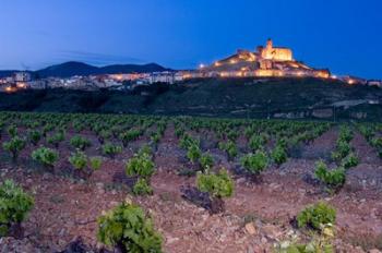 Church and village of San Vicente de la Sonsierra, La Rioja, Spain | Obraz na stenu