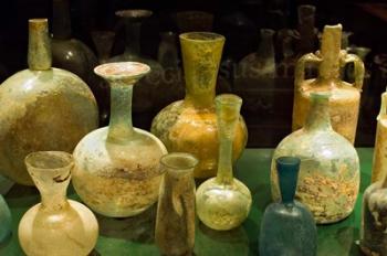 Bottles and Jugs for Wine, Museo de la Cultura del Vino, Spain | Obraz na stenu