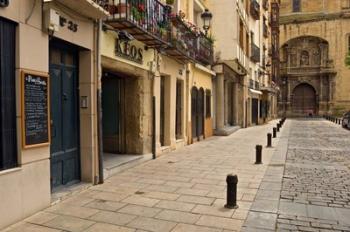 Elaborate door of a cathedral, Logrono, La Rioja, Spain | Obraz na stenu