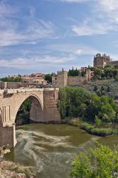 St Martin's Bridge, Tagus River, Toledo, Spain | Obraz na stenu
