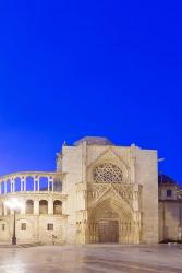 Valencia Cathedral at Dawn, Valencia, Spain | Obraz na stenu