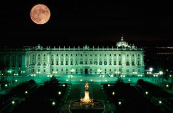 Royal Palace and Plaza de Oriente, Madrid, Spain | Obraz na stenu