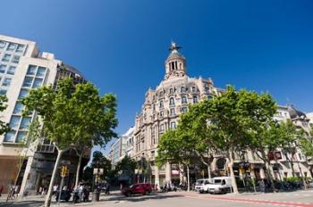 Passeig de Gracia, Barcelona, Spain | Obraz na stenu