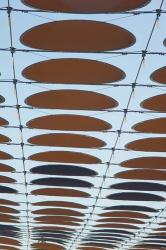 Spain, Aragon, Zaragoza Expo Site, Awning of Dots | Obraz na stenu