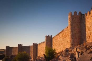 Spain, Castilla y Leon, Avila Fortification Walls | Obraz na stenu