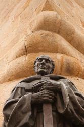 Statue of San Pedro de Alcantara, Caceres, Spain | Obraz na stenu