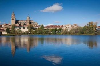 View from the Tormes River, Salamanca, Spain | Obraz na stenu