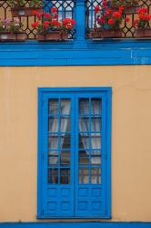 Spain, Oviedo, Plaza Fontan, Building Detail | Obraz na stenu