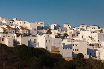 Spain, Vejer de la Frontera, Elevated Town View | Obraz na stenu