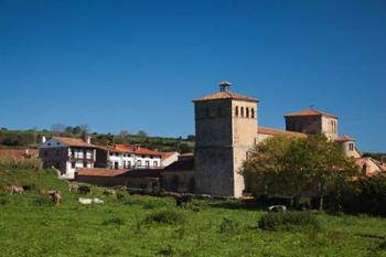 Iglesia de Colegiata, Santillana del Mar, Spain | Obraz na stenu