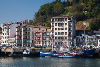 Commercial Fishing Port, Village of Pasai San Pedro, Spain | Obraz na stenu