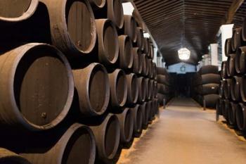 Spain, Bodegas Gonzalez Byass, Winery Casks | Obraz na stenu