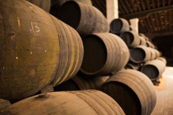 Sherry Casks, Bodegas Gonzalez Byass, Jerez de la Frontera, Spain | Obraz na stenu