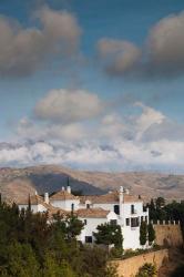 View Of Villas And La Torresilla Mountain, Malaga Province, Spain | Obraz na stenu