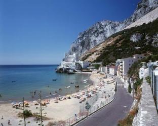 Catalan Bay, Gibraltar, Spain | Obraz na stenu