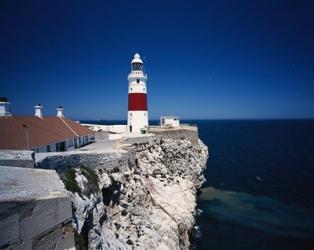Lighthouse, Europa Point, Gibraltar, Spain | Obraz na stenu