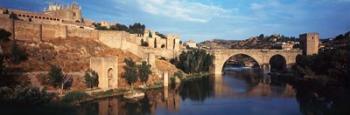 Puente De San Martin Bridge over the Tagus River, Toledo, Spain | Obraz na stenu
