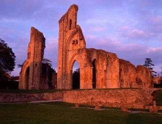 Glastonbury Abbey, England | Obraz na stenu