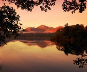 Derwent Water in The Lake District, Cumbria, England | Obraz na stenu