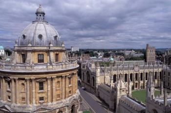 Radcliffe Camera and All Souls College, Oxford, England | Obraz na stenu