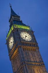 UK, London, Clock Tower, Big Ben at dusk | Obraz na stenu