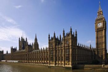 UK, London, Big Ben and Houses of Parliament | Obraz na stenu