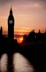 The Big Ben Clock Tower, London, England | Obraz na stenu