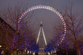 England, London, London Eye Amusement Park | Obraz na stenu