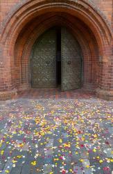 Flower petals, St Anne's Church, Vilnius, Lithuania | Obraz na stenu