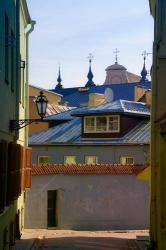 Traditional Houses in the old town, Vilnius, Lithuania | Obraz na stenu