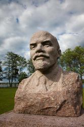 Lithuania, Grutas Park, Statue of Lenin I | Obraz na stenu