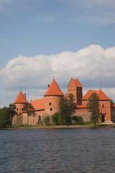 Island Castle by Lake Galve, Trakai, Lithuania III | Obraz na stenu