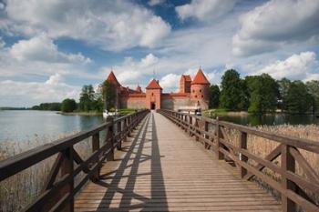 Lithuania, Trakai Historical NP, Island Castle | Obraz na stenu
