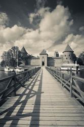 Island Castle by Lake Galve, Trakai, Lithuania IV | Obraz na stenu