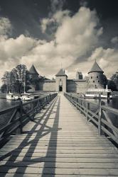Island Castle by Lake Galve, Trakai, Lithuania IV | Obraz na stenu