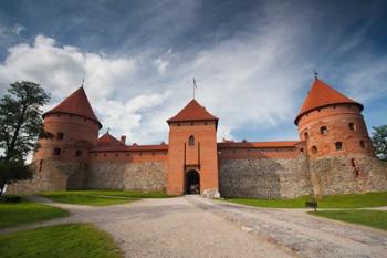 Island Castle by Lake Galve, Trakai, Lithuania VI | Obraz na stenu