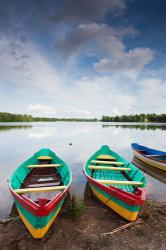 Lake Luka, Trakai Historical National Park, Trakai, Lithuania | Obraz na stenu