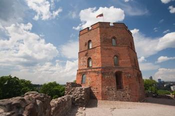 Lithuania, Vilnius, Gediminas Hill, Gedimino Fort | Obraz na stenu