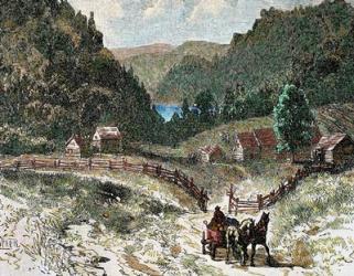 Canadian Landscape In The Eighteenth Century 19th-Century | Obraz na stenu