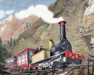 Old Railway 19th-Century | Obraz na stenu