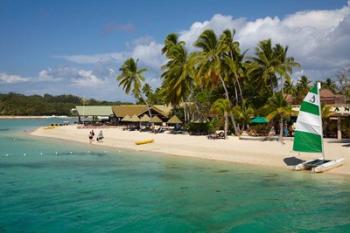 Plantation Island Resort, Malolo Lailai Island, Fiji | Obraz na stenu