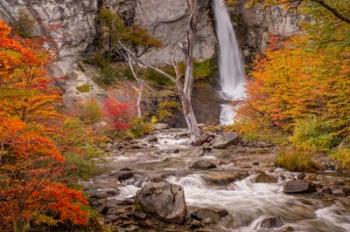 Argentina, Patagonia Waterfall | Obraz na stenu