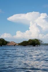 Beach at height of the wet season, Alter Do Chao, Amazon, Brazil | Obraz na stenu