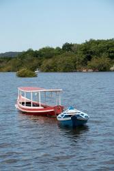 Fishing boats, Amazon, Brazil | Obraz na stenu