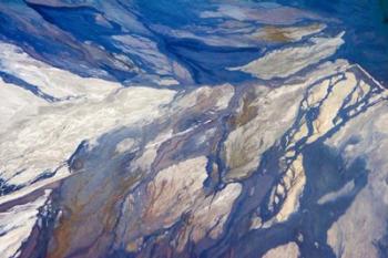 Aerial view of Highland Lakes on Atacama Desert, Chile | Obraz na stenu