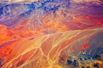Land Pattern on Atacama Desert, Chile | Obraz na stenu