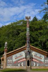 Alaska, Ketchikan, Totem Bight State Historical Park | Obraz na stenu